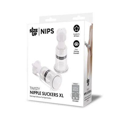 Size Up Twisty Nipple Suckers