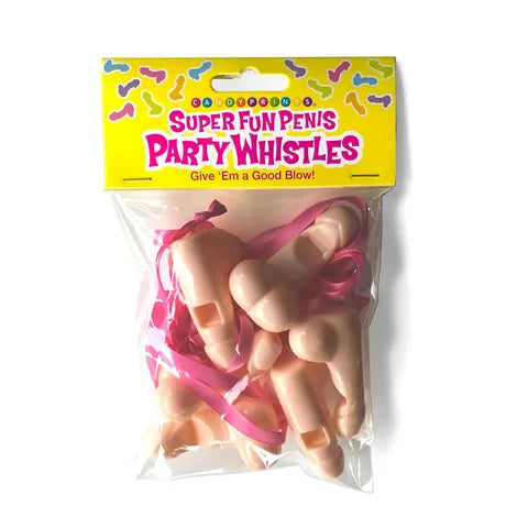 Super Fun Penis Party Whistles 8 Pack