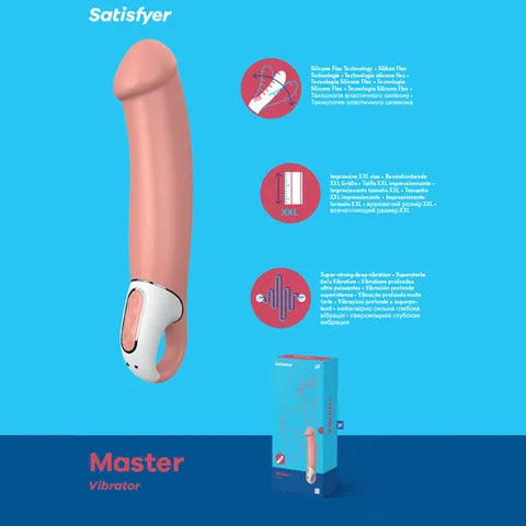 "Master" echargeable Vibrator