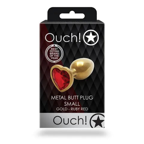 OUCH! Heart Gem Butt Plug