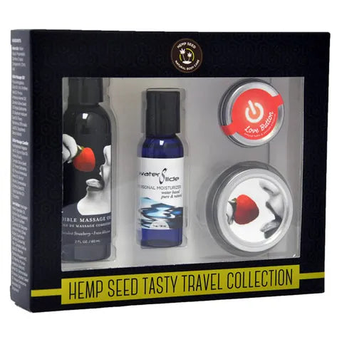 Hemp Seed Tasty Travel Collection 4 Piece Set