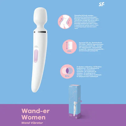 "Wand-er Woman" Rechargeable Massager Wand