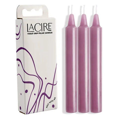 LaCire Drip Pillar Candles