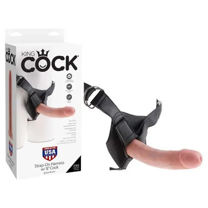 King Cock Strap-On Harness With Dong