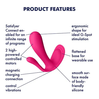 "Top Secret +" Wearable Vibrator with App Control