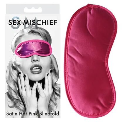 Satin Blindfold Black