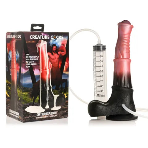 Creature Cocks Centaur Explosion Squirting Dildo