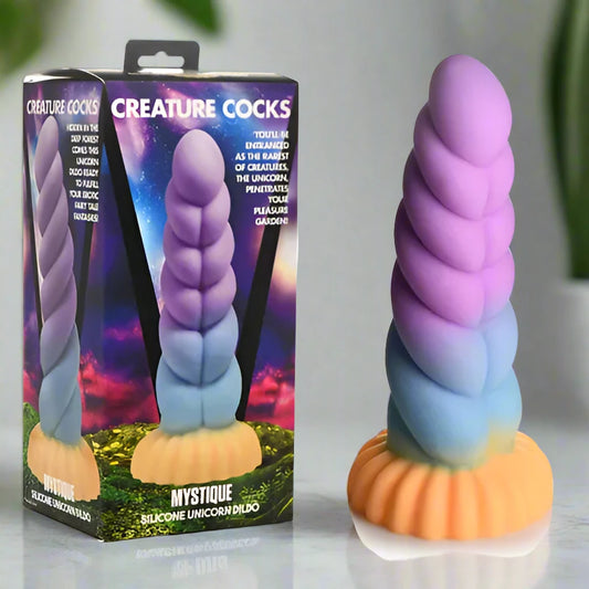 Creature Cocks Mystique Silicone Unicorn Dildo