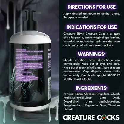 Creature Slime Cum Lubricant - 473 ml