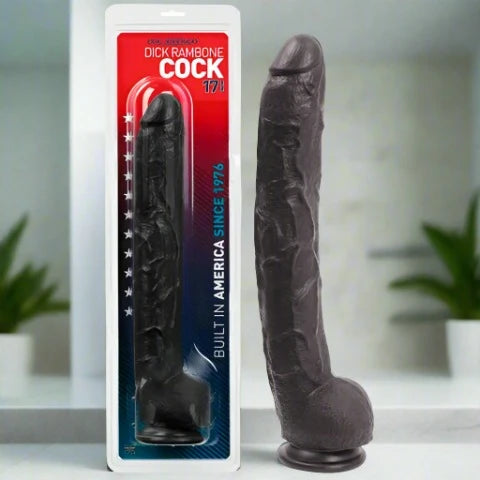 Dick Rambone Cock - 17'' - Black