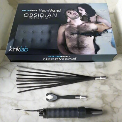 KinkLab Obsidian Neon Wand Intensity Kit