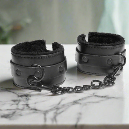 S&M Shadow Fur Handcuffs