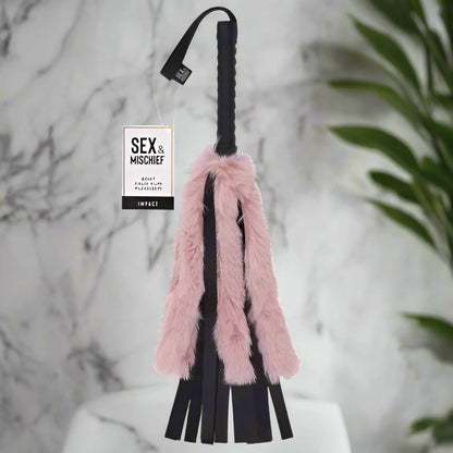 S&M Brat Faux Fur Flogger