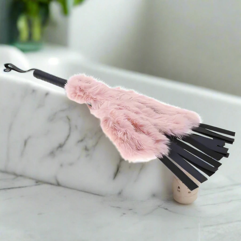 S&M Brat Faux Fur Flogger