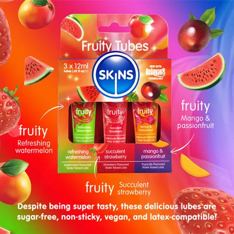 Skins Fruity Tubes - 3 Pack Sampler