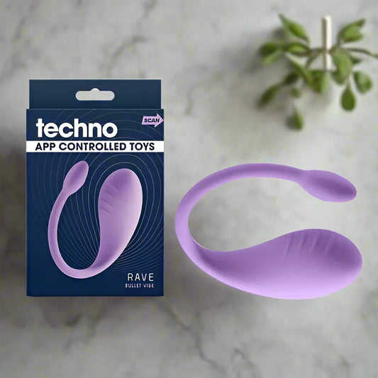 Techno Rave Vibrator with App Control