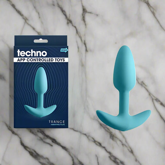 Techno Trance Butt Plug with App Control