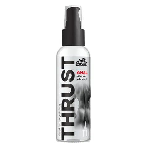 Wet Stuff Thrust Anal Silicone Lubricant 110gram Pump Bottle