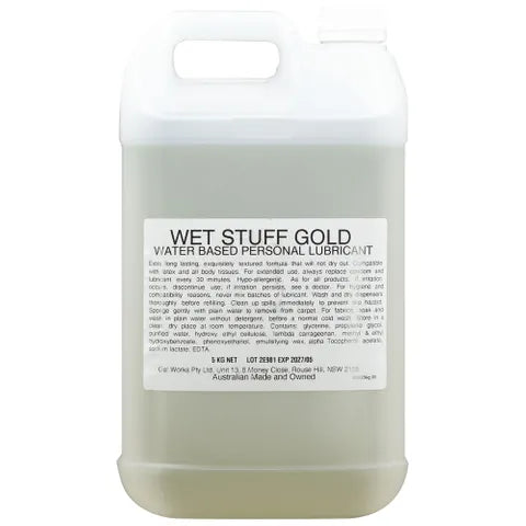 Wet Stuff Gold Water Based Lubricant