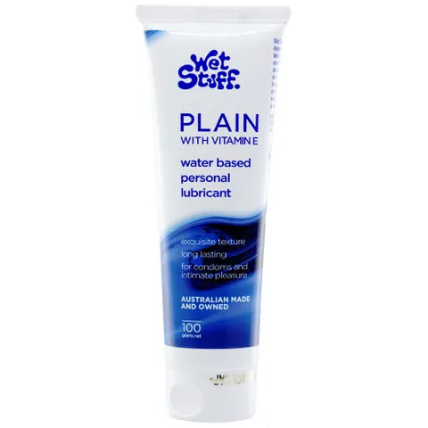 Wet Stuff Plain Water Based Lubricant with Vitamin E