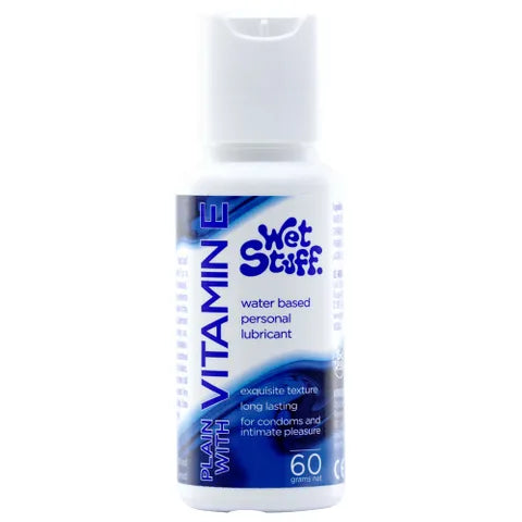 Wet Stuff Plain Water Based Lubricant with Vitamin E