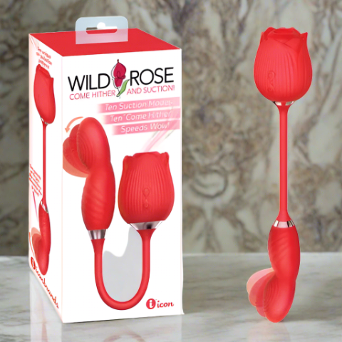 Wild Rose COME HITHER Air Pulse Stimulator