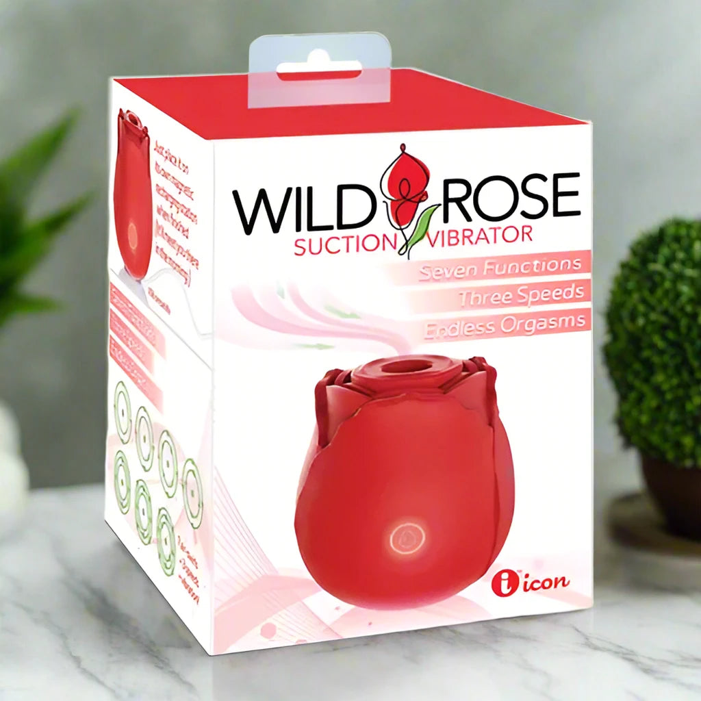 Wild Rose SUCTION VIBRATOR Air Pulse Stimulator
