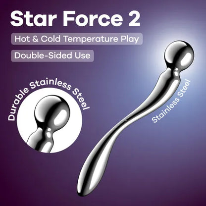 Satisfyer Star Force 2 Luxury Stainless Steel Pleasure