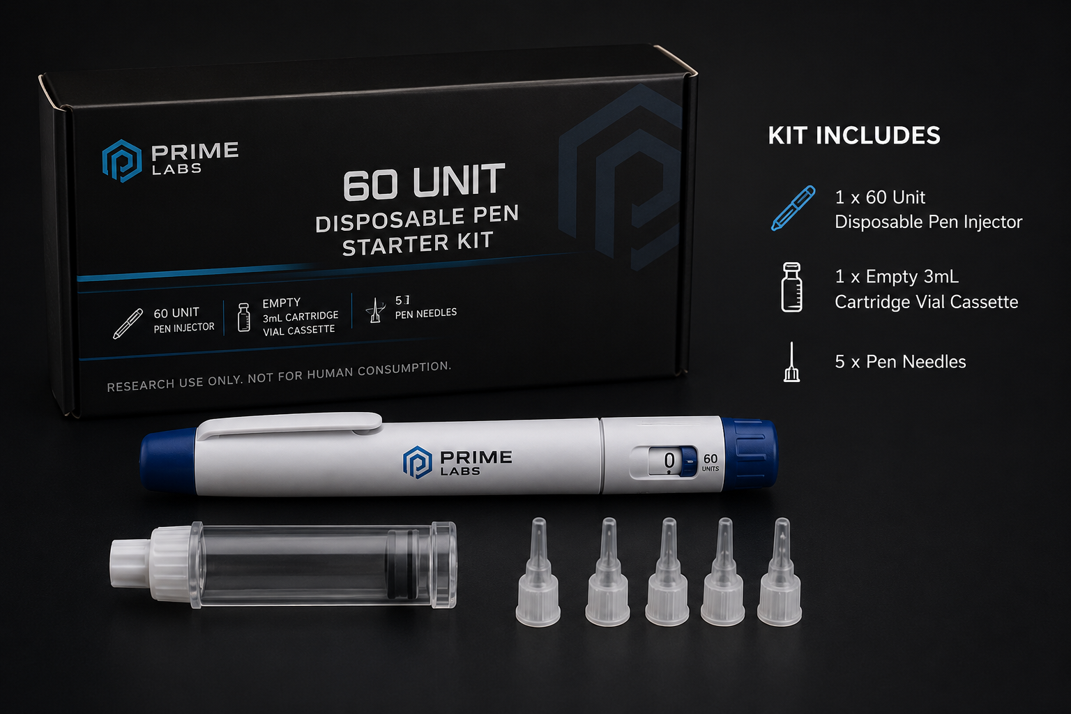 60 Unit Disposable Pen Starter Kit