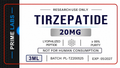 Tirzepatide 20mg – Research Peptide