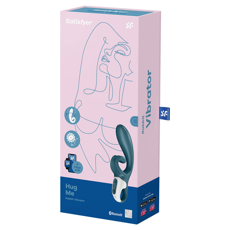 "Hug Me" Rechargeable Rabbit Vibrator with App Control