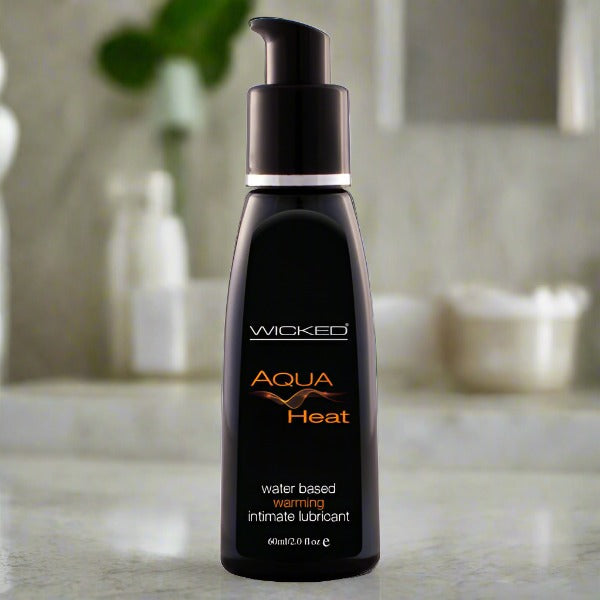 Wicked AQUA HEAT Water Based Warming Lube - 60ml