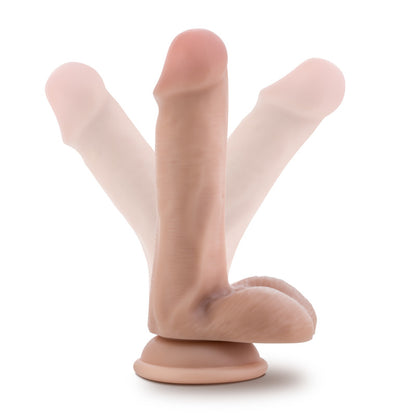 Dr. Skin Plus 6'' Girthy Poseable Dildo