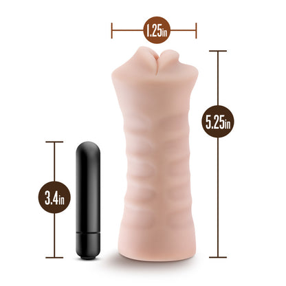 M for Men "Skye" Vibrating Mouth Stroker