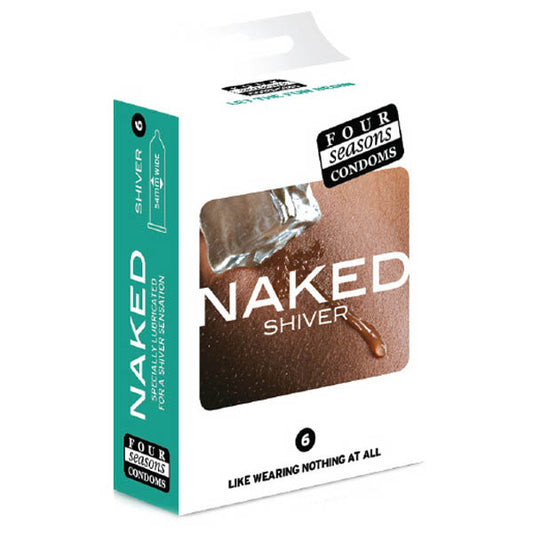 Naked Shiver Ultra Thin Lubricated Condoms