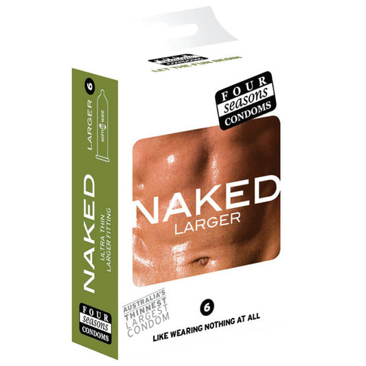 Naked Larger Fitting Lubricated Condoms