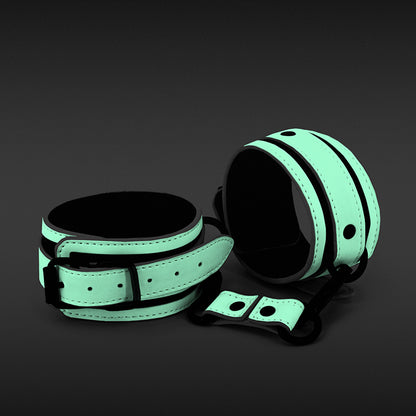 GLO Bondage Ankle Cuff - Green