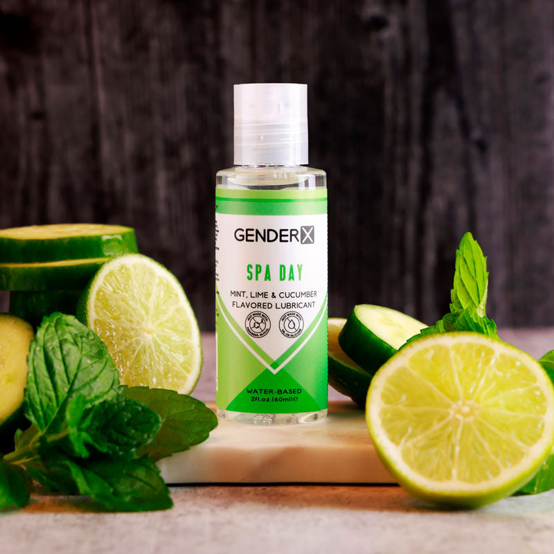 SPA DAY Mint, Lime & Cucumber Flavoured Water Based Lubricant