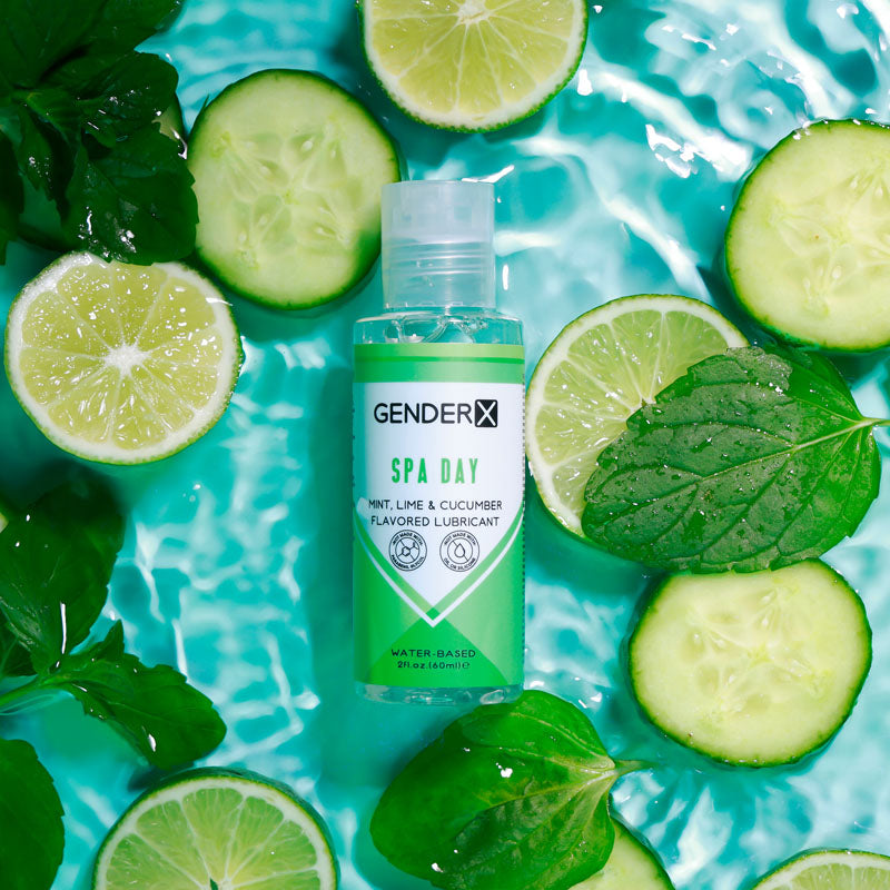 SPA DAY Mint, Lime & Cucumber Flavoured Water Based Lubricant