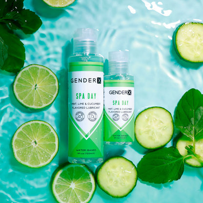 SPA DAY Mint, Lime & Cucumber Flavoured Water Based Lubricant