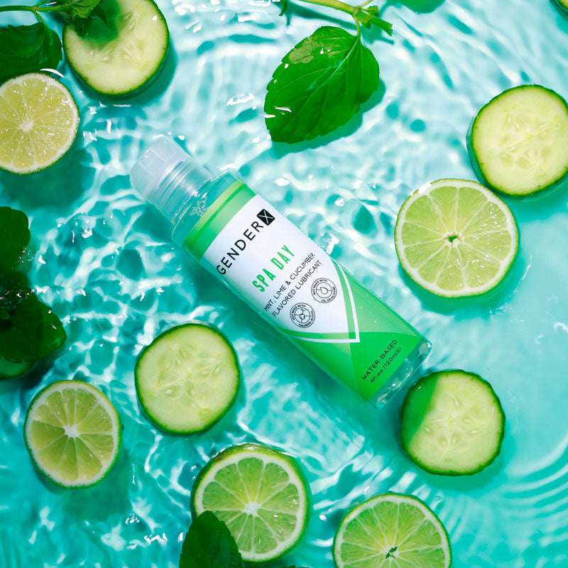 SPA DAY Mint, Lime & Cucumber Flavoured Water Based Lubricant