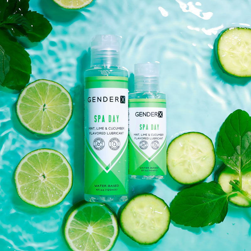 SPA DAY Mint, Lime & Cucumber Flavoured Water Based Lubricant