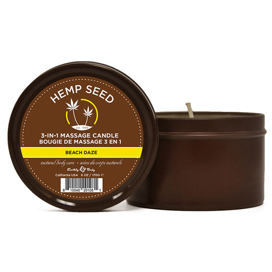 Hemp Seed 3-In-1 Massage Scented Candle 170 g