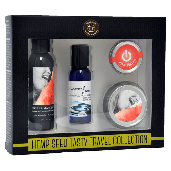 Hemp Seed Tasty Travel Collection 4 Piece Set