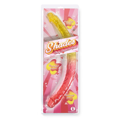 Shades 17'' Jelly TPR Double Dong