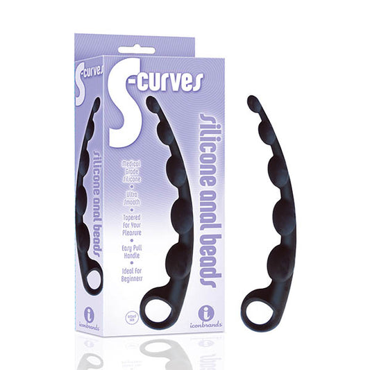 The 9's S-Curves Anal Beads