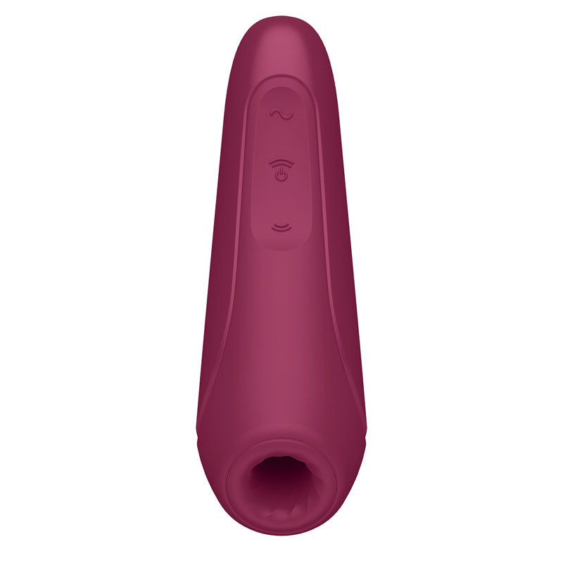 Curvy 1+ - App Contolled Touch-Free USB-Rechargeable Clitoral Stimulator with Vibration
