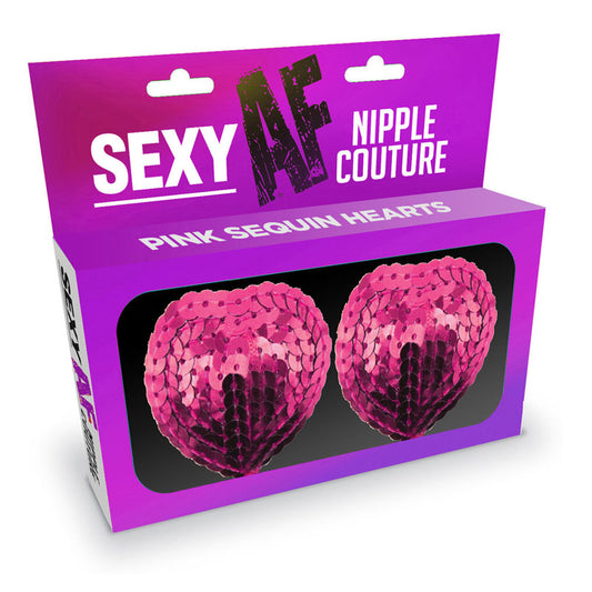 Pink Sequin Reuseable Nipple Pasties