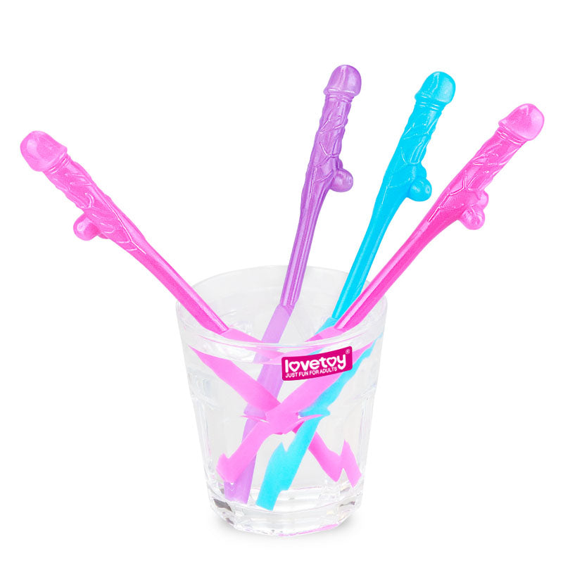 Jokes & Parties Willy Straws Set of 9