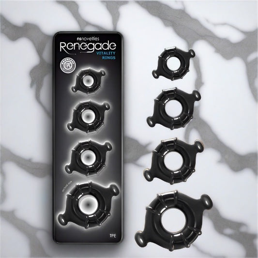 Renegade Vitality Rings Set of 4 Sizes
